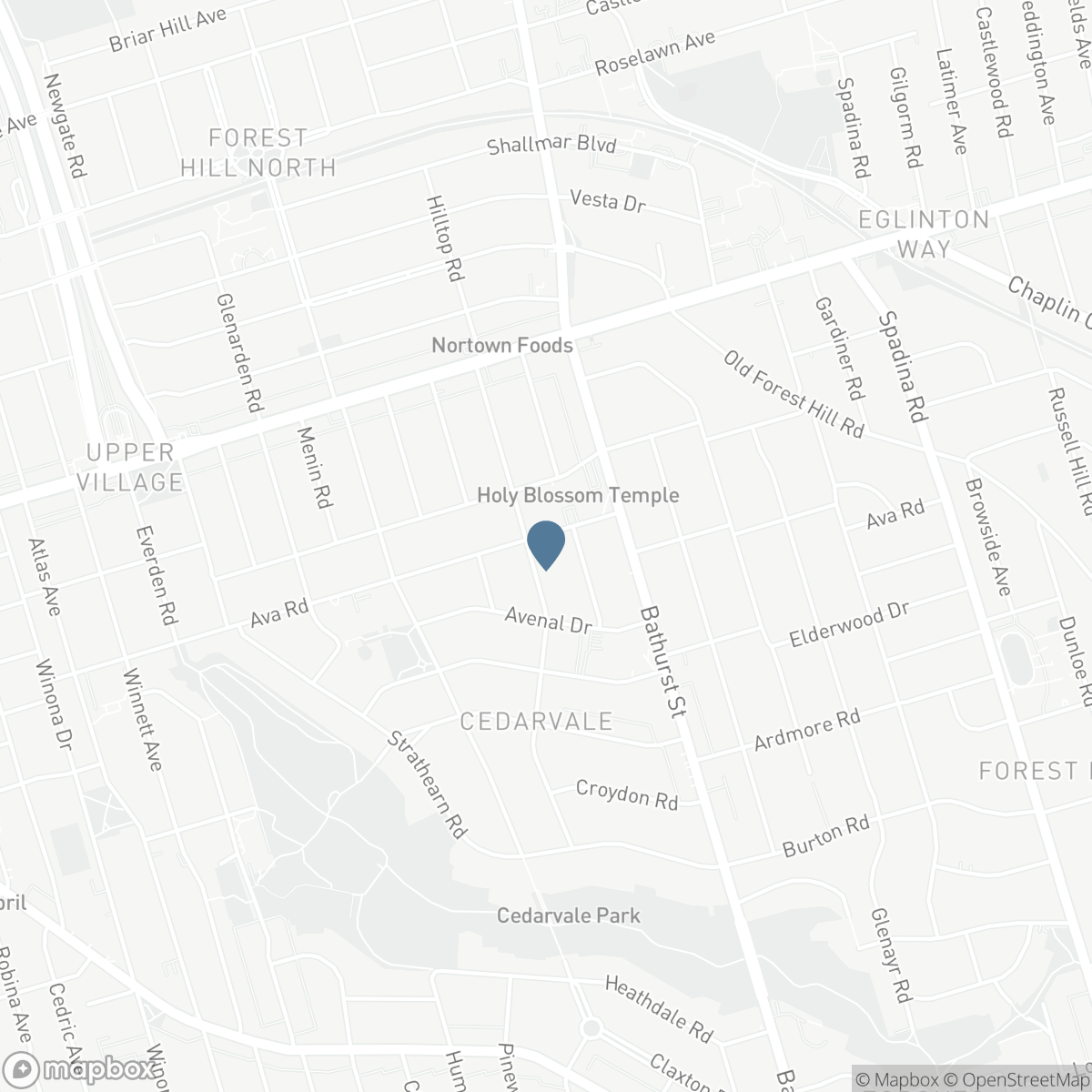 87 AVA ROAD, Toronto, Ontario M6C 1V7
